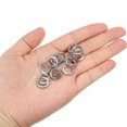 thumbnail image 4 of Unique Bargains Rondelle à Verrouillage Divisé M8, Lot de 100 Joint de Rondelle à Ressort en Acier Inoxydable 304 de 8 mm ID 12,8 mm OD, Ton Argent, 4 of 5