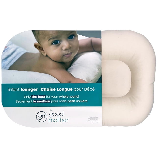 La chaise longue pour bébé bio The Good Mother en naturel