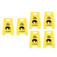 thumbnail image 2 of 6PCS Dog Vomit Caution Sign Funny Pet Vomit Warning Eye Catching Decoration for Home Office, 2 of 7