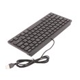 thumbnail image 4 of Usb Keyboard Small Wired Keyboard Wired Keyboard Flat Keyboard,Computer Keyboards Ergonomic Design Ultrathin Mini Durable Wired 78 Keys Mechanical Keyboard For Pc Laptops, 4 of 7