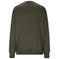 thumbnail image 4 of Timegard Womens Crewneck Sweatshirts Loose Comfy Drop Shoulder Long Sleeve Pullover Tops with Pockets, 4 of 5