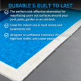 thumbnail image 2 of Big Floors Dt24Gray Duragrid Tuile de Terrasse Modulaire Extérieure Multi-Usage en Plastique, Lot de 24, Gris, 2 of 5