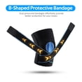 thumbnail image 3 of 2 Pcs Genouillère de Sport Bande de Genou Ajustable Bandage Protecteur pour Genou avec Soutien à Ressort, 3 of 8