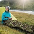 thumbnail image 2 of Grand Sac de Couchage pour Temps Froid Sac de Couchage Thermique avec Fermeture Éclair Sac Rembourré Confortable Chaud pour la Randonnée Adulte Intérieur Temps Froid, 2 of 7