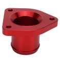 thumbnail image 1 of Engine Thermostat Housing, Billet Aluminum Sturdy Rustproof CNC Machined Perfect Fit Auto Parts High Accuracy  For  7.3L Red, 1 of 8