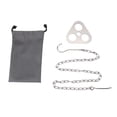 thumbnail image 2 of Campfire Tripod, Lightweight Stable Medium Size Campfire Support Plate Portable  for Outdoor, 2 of 7