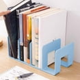 thumbnail image 1 of RKSTN Bibliothèque en Plastique Support de Livres Grande Bibliothèque Support de Livres Bibliothèque pour Étudiant Baffle de Rangement de Bureau Bibliothèque de Bureau Bibliothèque, 1 of 5