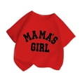 thumbnail image 2 of Catégorie de Produit Hauts, T-Shirts et Chemises pour Filles / Titre du Produit T-Shirt Fille Mignonne à Imprimé Graphique Col Rond Manches Courtes T-Shirt d'Été Décontracté, 2 of 4
