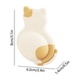 thumbnail image 3 of 2 Pack Cartoon Silicone Wall Buffer Sticker, Multicolor Shock Absorb Pad for Door Handle Refrigerator Wall Anti Collision Protection, 3 of 6