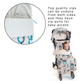 thumbnail image 4 of Buggysnuggle Newborn Stroller Footmuff Bunting Snuggle Sherpa, 4 of 9