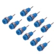thumbnail image 1 of Fiche de Poteau Étendue, 10pcs J.40003 2mm Banane Jack Socket Banane Performance Socket Conduit, 1 of 8