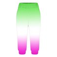 thumbnail image 3 of Yuyuzo Womens Capri Pants High Waisted Drawstring Sweatpants Running Gym Cropped Trousers with Pockets, 3 of 6