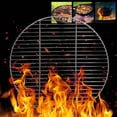 thumbnail image 4 of Grille de Cuisson en Acier Inoxydable de Qualité Supérieure pour Gril - Répartition Uniforme de la Chaleur, Résistante aux Hautes Températures, Facile à Nettoyer et à Entretenir, Polyvalente pour BBQ Camping Pique-Nique - Choisir la Taille 30cm 35cm 40cm, 4 of 4