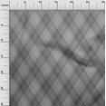thumbnail image 3 of oneOone Cotton Poplin Gray Fabric Check Craft Projects Decor Fabric Printed By The Yard 56 Inch Wide, 3 of 5