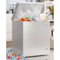 thumbnail image 2 of TABU 7.0 cu ft Deep Freezer, Convertible Chest Freezer, Garage Ready, Top Open Door, White, 2 of 7