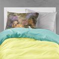 thumbnail image 2 of Carolines Treasures HEH0096PILLOWCASE Yellow Labrador & Chicks Fabric Standard Pillowcase, 2 of 2