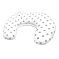 thumbnail image 3 of Ergonomic White Nursing Pillow with a Grey Polka Dot Pattern, #1pcs038fp, 3 of 3