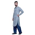 thumbnail image 3 of Atasi Printed Rayon Pathani Kurta With Solid Salwar For Mens Party Wear, 3 of 5