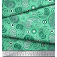thumbnail image 3 of Soimoi Poly Georgette Fabric Floral & Paisley Decor Fabric Printed Yard 42 Inch Wide, 3 of 5