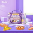 thumbnail image 4 of Pretend Cooking Games Play Kitchen Accessories Pretend To Play Food For Children's Kitchen Portable Toddler Games With Suitcase, 4 of 9