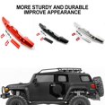 thumbnail image 3 of QualitChoice Pare-Chocs avant et Arrière pour VENTURE Crawler Rc Pare-Chocs avant et Arrière Alliage d'Aluminium Résistant à l'Usure Accessoires de Voiture Rc Noir, 3 of 6