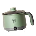thumbnail image 4 of Luzkey Marmite Électrique Mini Marmite Domestique Polyvalente Casserole pour Nouilles Cuiseur de Nouilles Marmite Électrique Portable pour Nouilles Shabu Shabu Gris Vert, 4 of 8