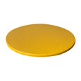 thumbnail image 2 of Round Table Cloth Protector 27.5-33.5" Table Cover Backed Vinyl Tablecloth Party yellow, 2 of 8
