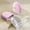 Pink, variant on A Sealed And Dusts Proof Dentals Brace Box Built In Cleaning Tool Storage Area For Travel Storage And Cleaning In One