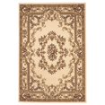 thumbnail image 1 of HomeRoots 353280 2 ft. 3 in. x 3 ft. 3 in. Polypropylene Ivory Area Rug, 1 of 2
