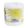 thumbnail image 2 of Swan 1-ply Individually Wrapped Bathroom Tissue Rolls, 24-pack, 2 of 3