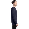 thumbnail image 3 of Hanes Mens ComfortWash Garment Dyed Long Sleeve Tee, M, Anchor Slate, 3 of 3