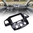 thumbnail image 4 of Car Stereo Radio Fascia Black Protective Panel for Hilux 2011-2016 Auto AC Models, 4 of 7