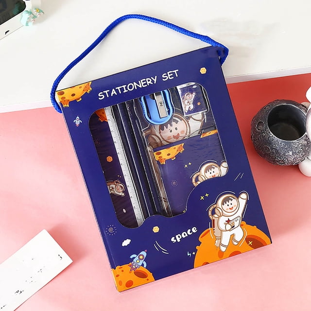 Pencil Set Student Stationery Six Piece Set Kindergarten Children's Drawing And Sketching Supplies