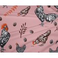 thumbnail image 5 of oneOone Velvet Medium Blue Fabric Hen Fabric For Sewing Printed Craft Fabric By The Yard 58 Inch Wide-PY, 5 of 5