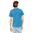 thumbnail image 2 of Bella Canvas Mens CVC Jersey Tee, 2XL, Heather Aqua, 2 of 3