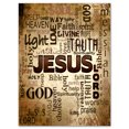 thumbnail image 2 of Design Art - Nuage de Mots de Jésus en Fond grunge, 2 of 4