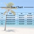 thumbnail image 3 of Lenpel Women's Athletic Long Shorts High Waisted Straight Leg Drawstring Side Split Hiking Cargo Shorts Workout Bermuda Shorts, 3 of 7