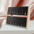 thumbnail image 4 of Necklace Display Stand Storage Holder Easel Organizer for Dresser Home Decor Black, 4 of 8