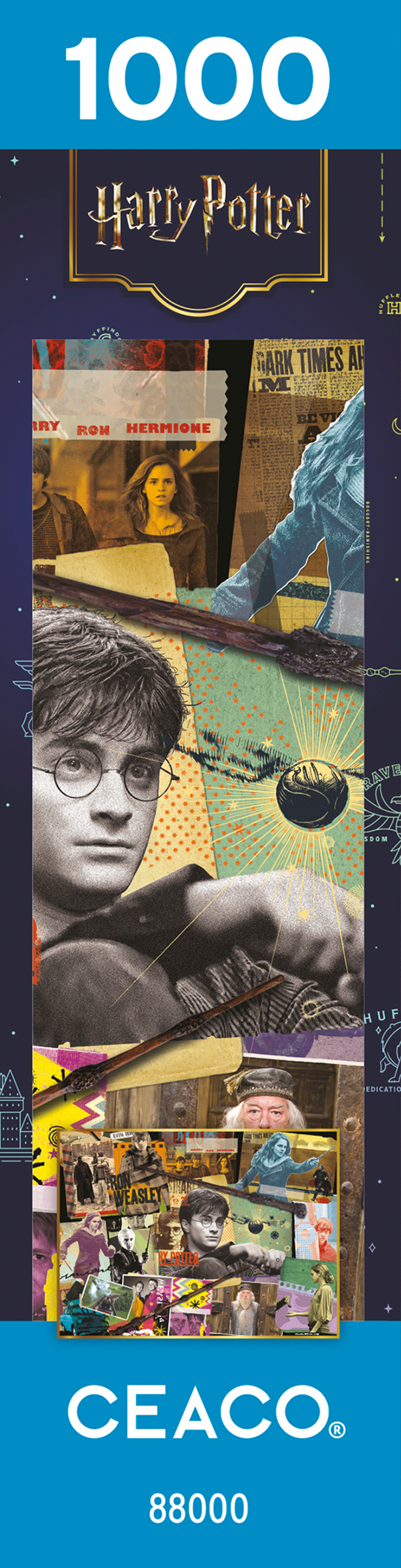 Puzzle Ceaco Harry Potter Collage 2 de 1000 pièces pour adultes à partir de 14 ans