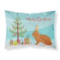 thumbnail image 1 of Carolines Treasures BB9336PILLOWCASE Rex Rabbit Taie d'Oreiller Standard en Tissu de Noël, 1 of 2