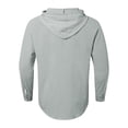 thumbnail image 5 of Chemise à Manches Longues pour Homme, Décontractée, Unie, Cardigan de Vacances, Chemises à Capuche, Hauts, 5 of 5
