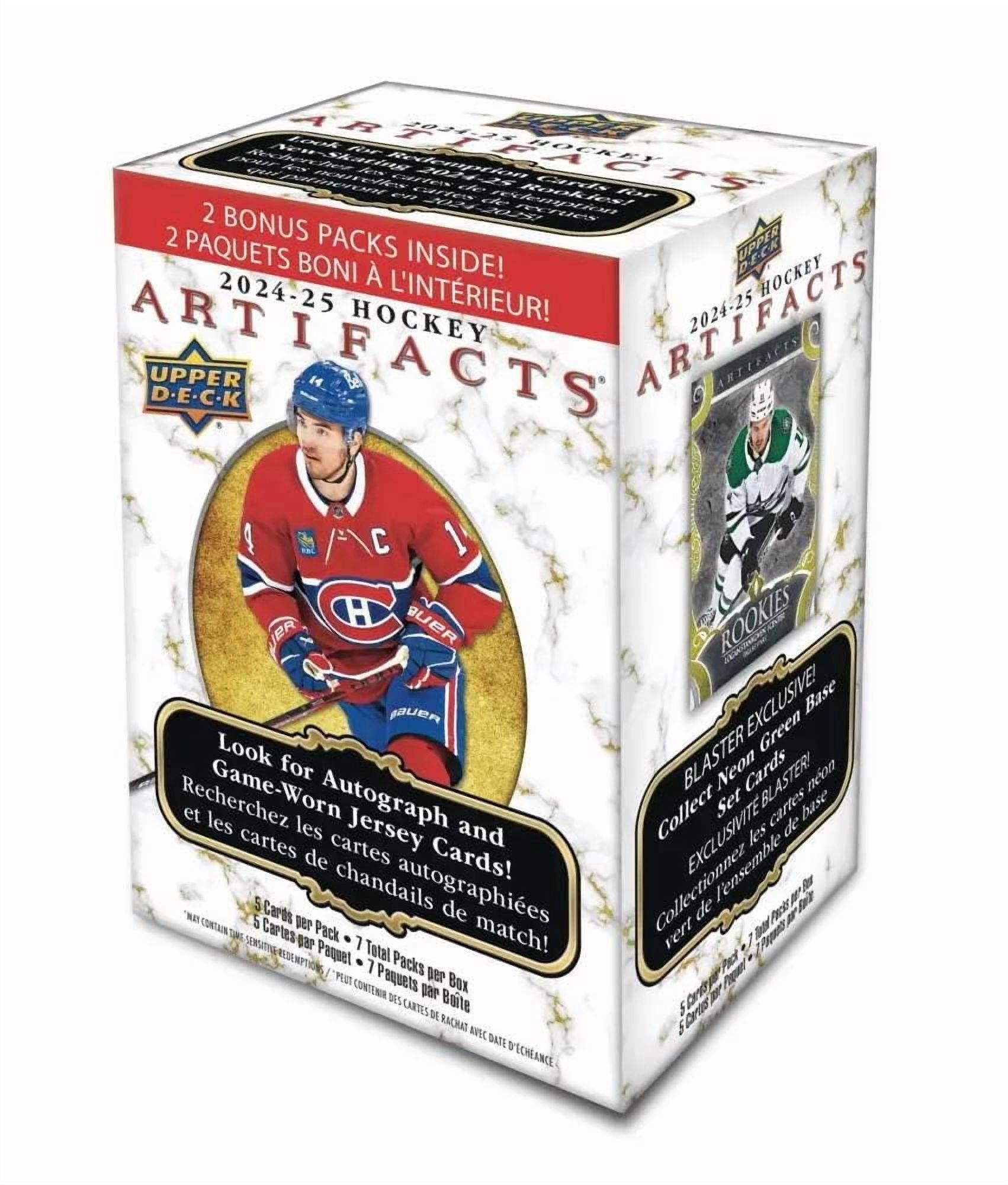 2024-25 Upper Deck Artifacts Hockey Cards Blaster Box - Walmart.ca