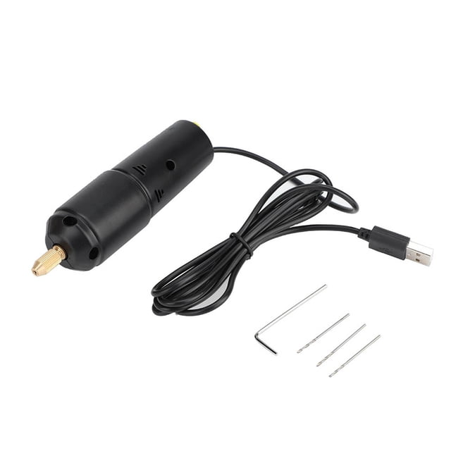 Mini Power Drill, Sturdy And Durabl Dc 5v 18w Light Weight Handheld Drill, For Paper Sheet Plastic Board Circuit Board