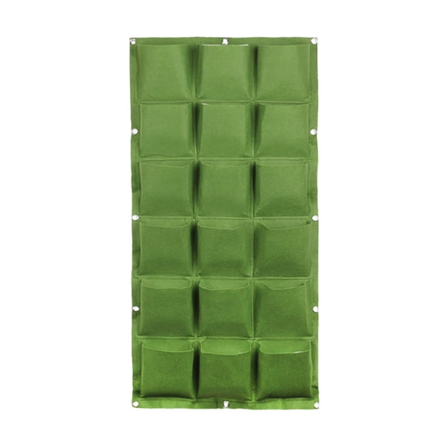 RXIRUCGD Pockets Garden Vertical Planter Wall Mount Living Growing Bag Pouch