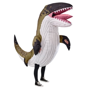 Costume Gonflable Mosasaurus Rebirth de Jurassic World pour Adultes par Rubies, Unisexe