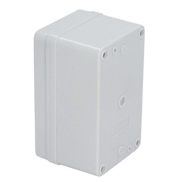 Boîte de Jonction, Gris ABS IP67 Installation Robuste Isolation Électrique pour Projet avec Plaque de Montage pour Ferme