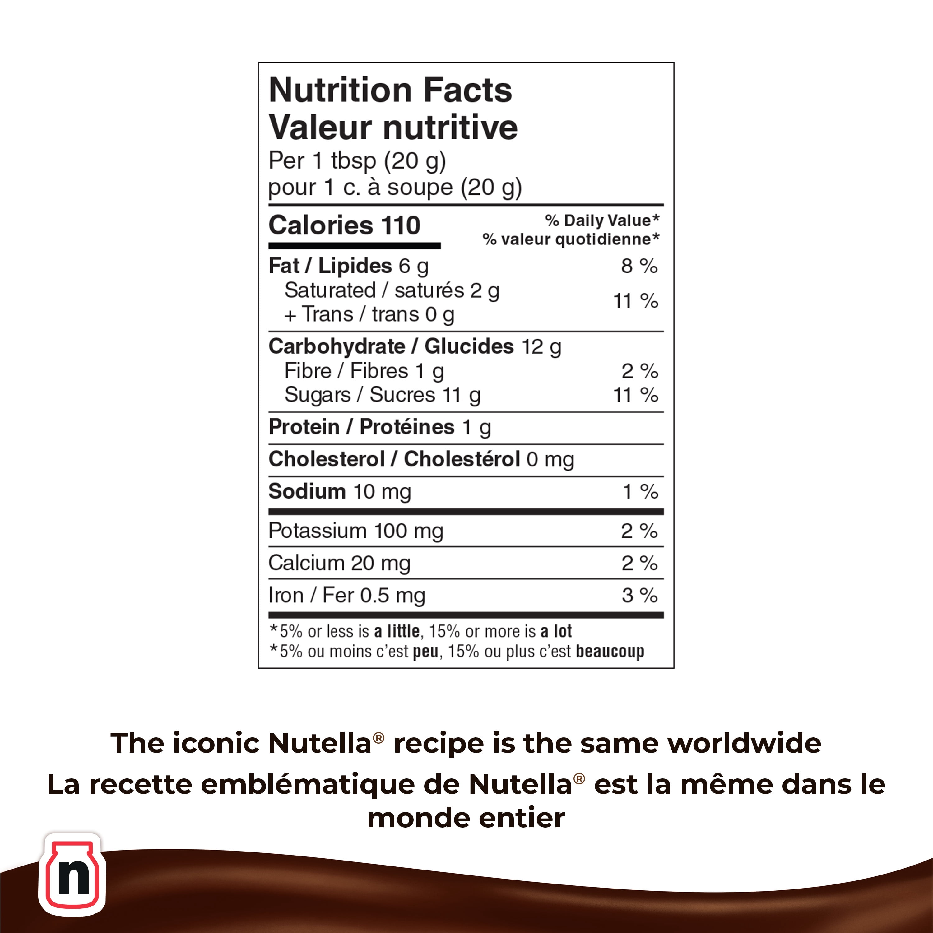 NUTELLA Hazelnut Spread with Cocoa for Breakfast, 725 g Jar, Pack of 2 Jars