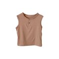 thumbnail image 1 of Plebaso Débardeurs pour Enfants en Coton Garçons Filles Camisoles Sans Manches Décontractées Col Rond Confortables T-Shirts d'Été, 1 of 5