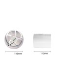 thumbnail image 2 of 110 Round Pipe Exhaust Fan 4 Inch PVC Pipe Fan Kitchen Bathroom Exhaust Fan Ventilation Fan Exhaust Fan, 2 of 3