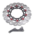 thumbnail image 2 of Motorcycle Front Brake Disc Rotor, Front Wheel Brake Disc Rotor, Stainless Steel, Aluminum Alloy, Fits Replacement for Pcx125, Pcx150, Pcx160 with Improved Design, Enhanced, 2 of 7